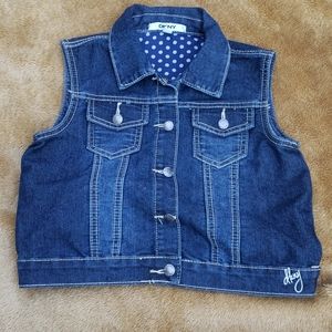 DKNY denim vest